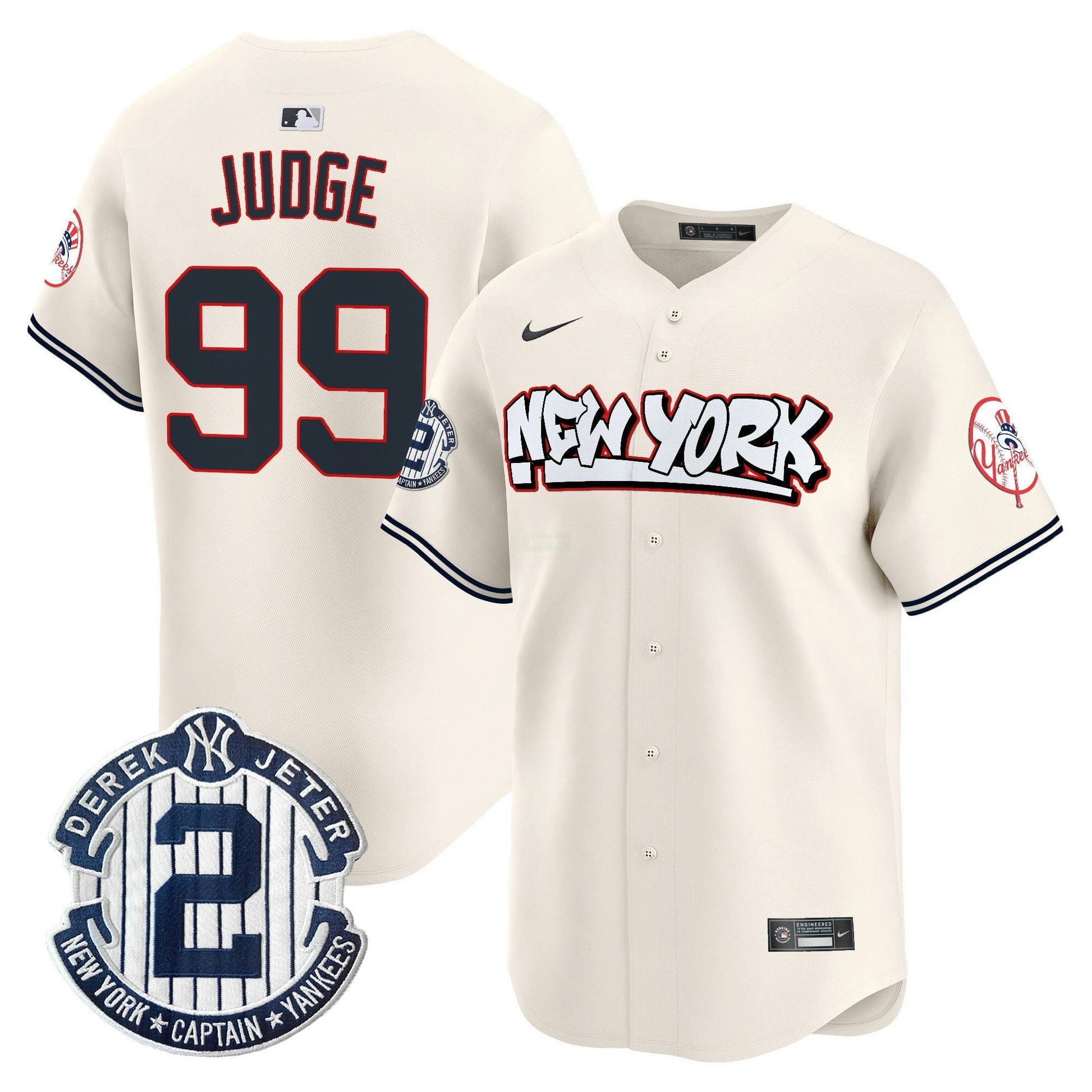 Camisa MLB Men’s New York Graffiti Vapor Premier Limited Jersey V2