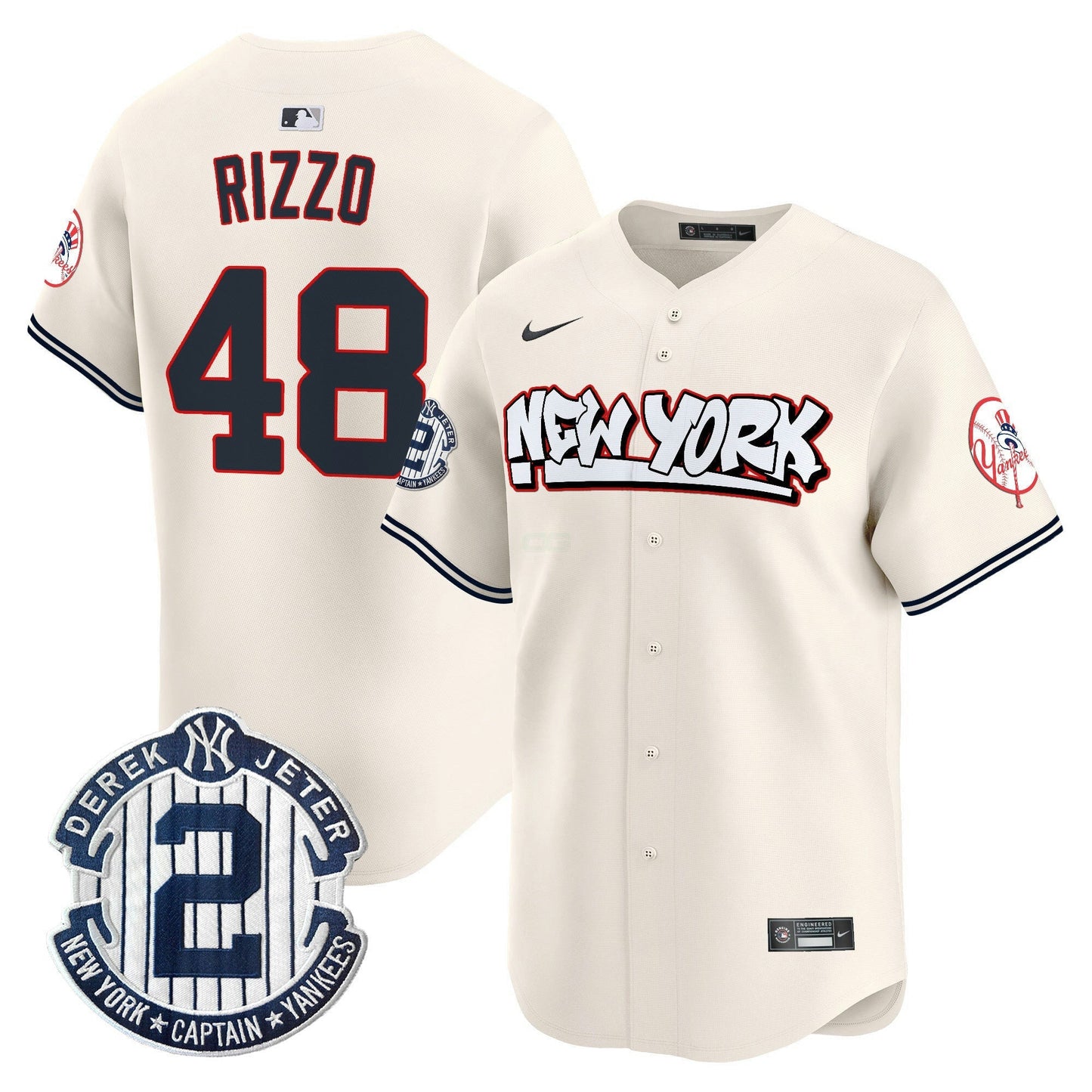 Camisa MLB Men’s New York Graffiti Vapor Premier Limited Jersey V2