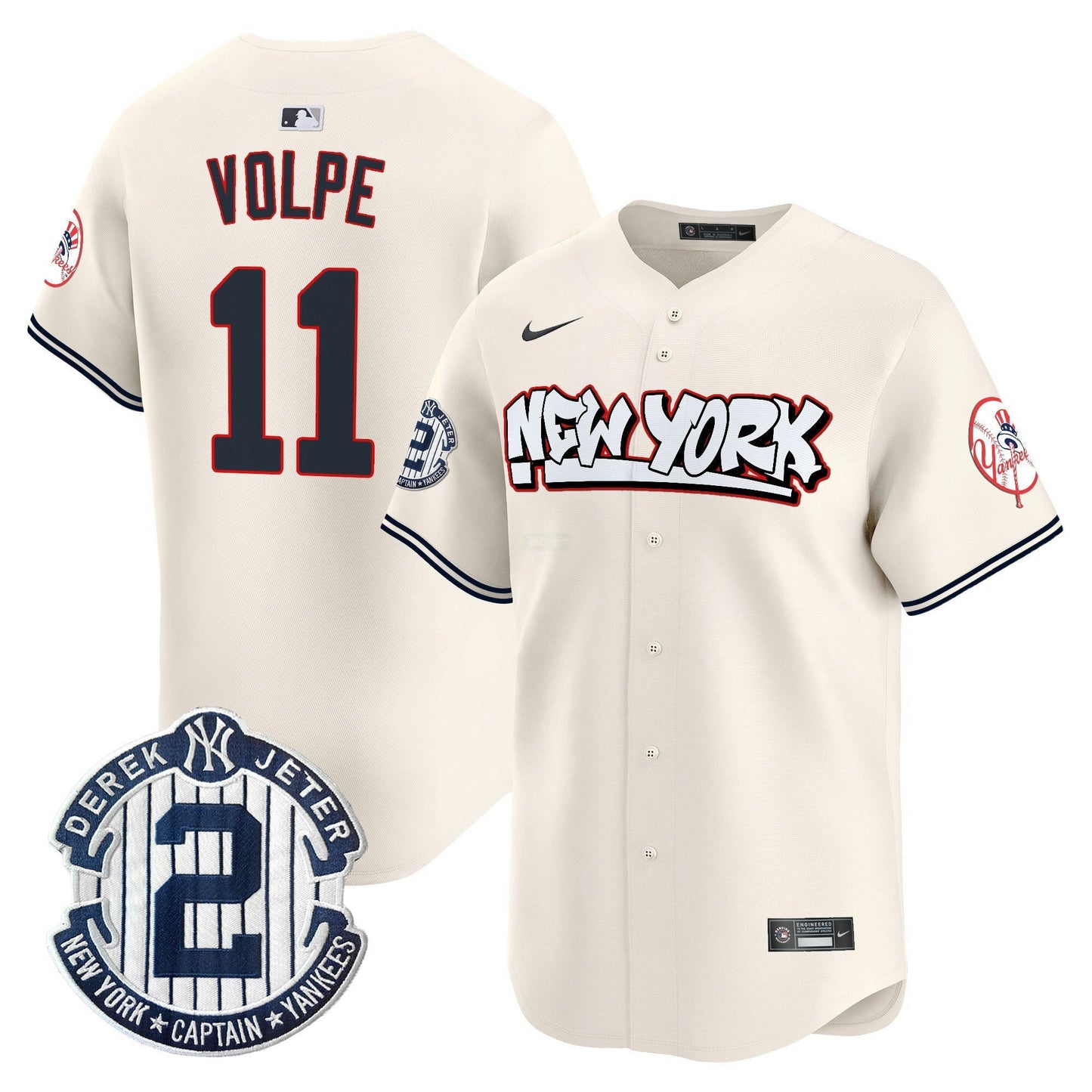 Camisa MLB Men’s New York Graffiti Vapor Premier Limited Jersey V2