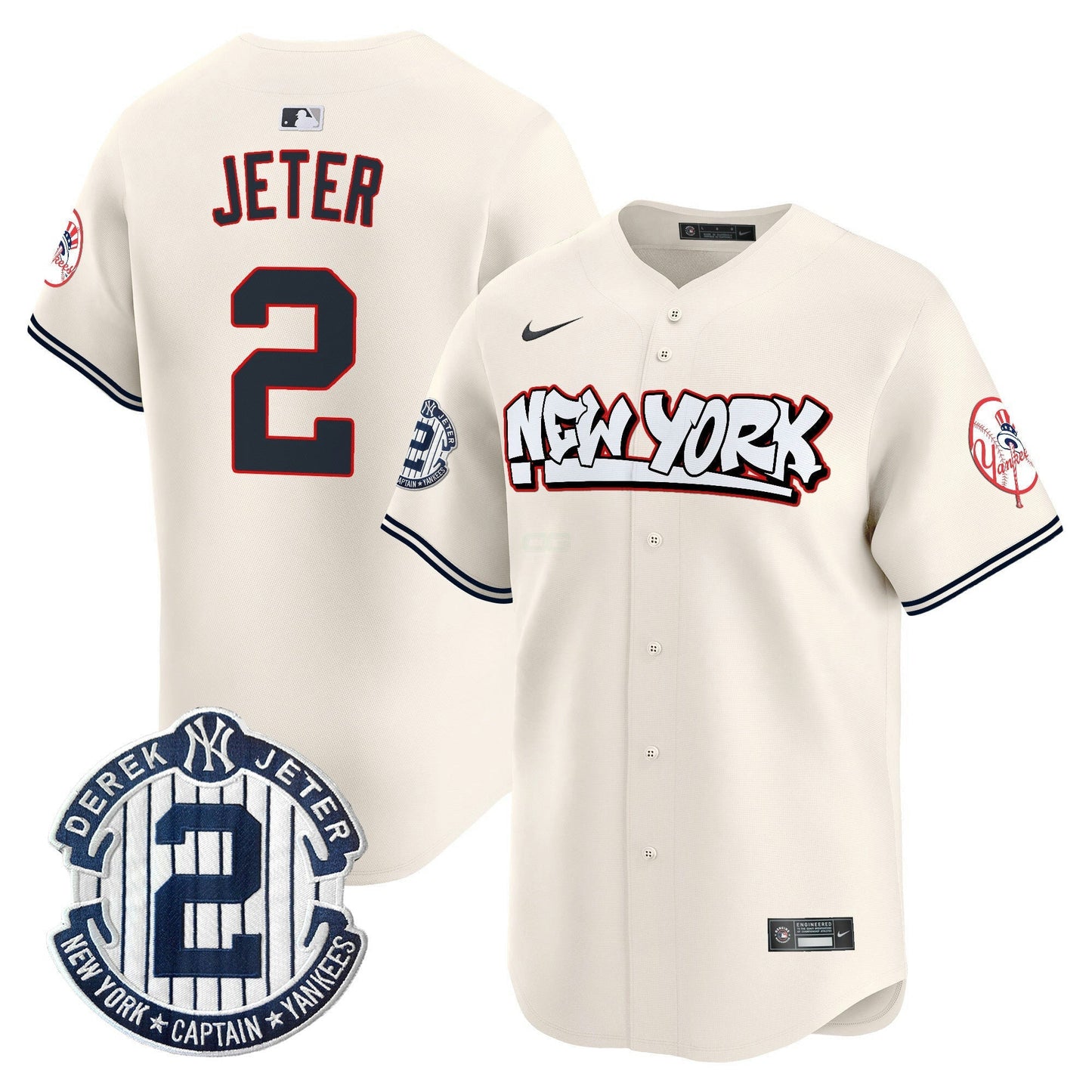 Camisa MLB Men’s New York Graffiti Vapor Premier Limited Jersey V2
