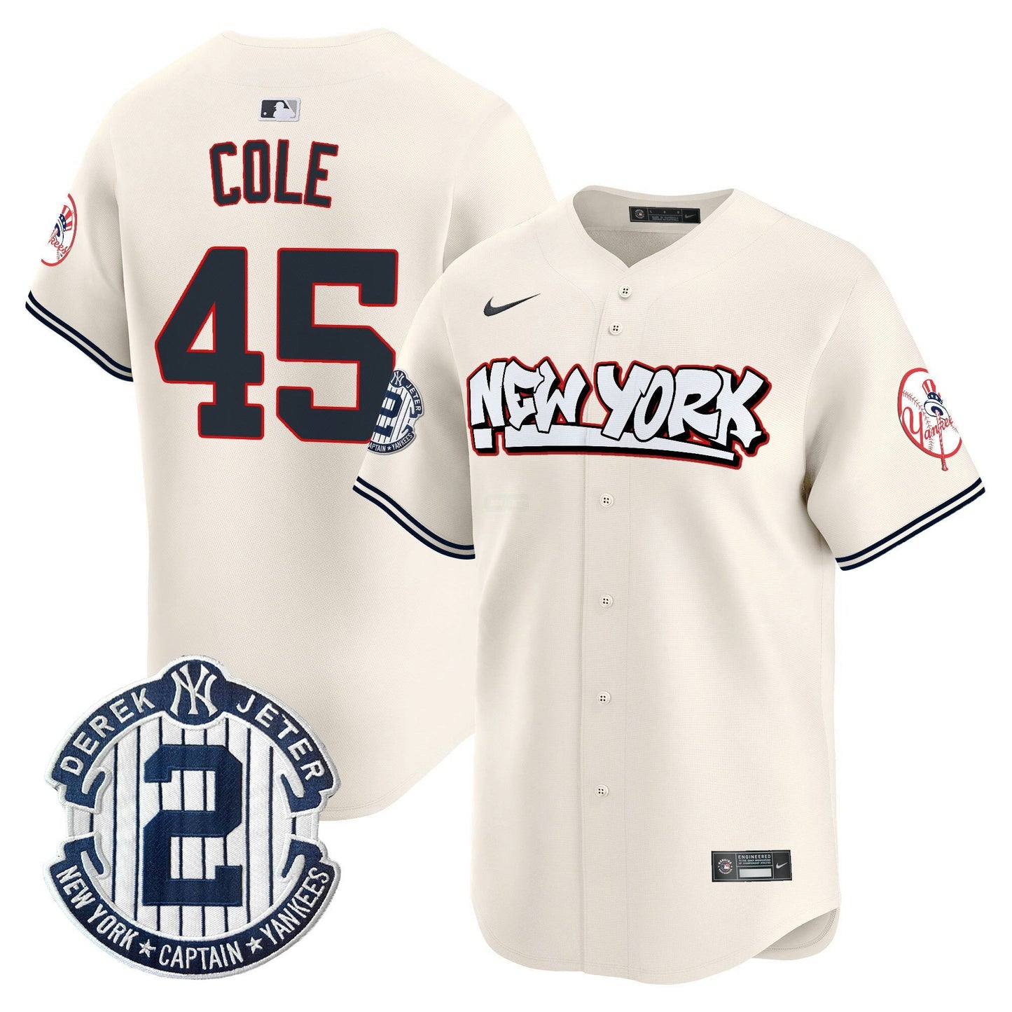 Camisa MLB Men’s New York Graffiti Vapor Premier Limited Jersey V2
