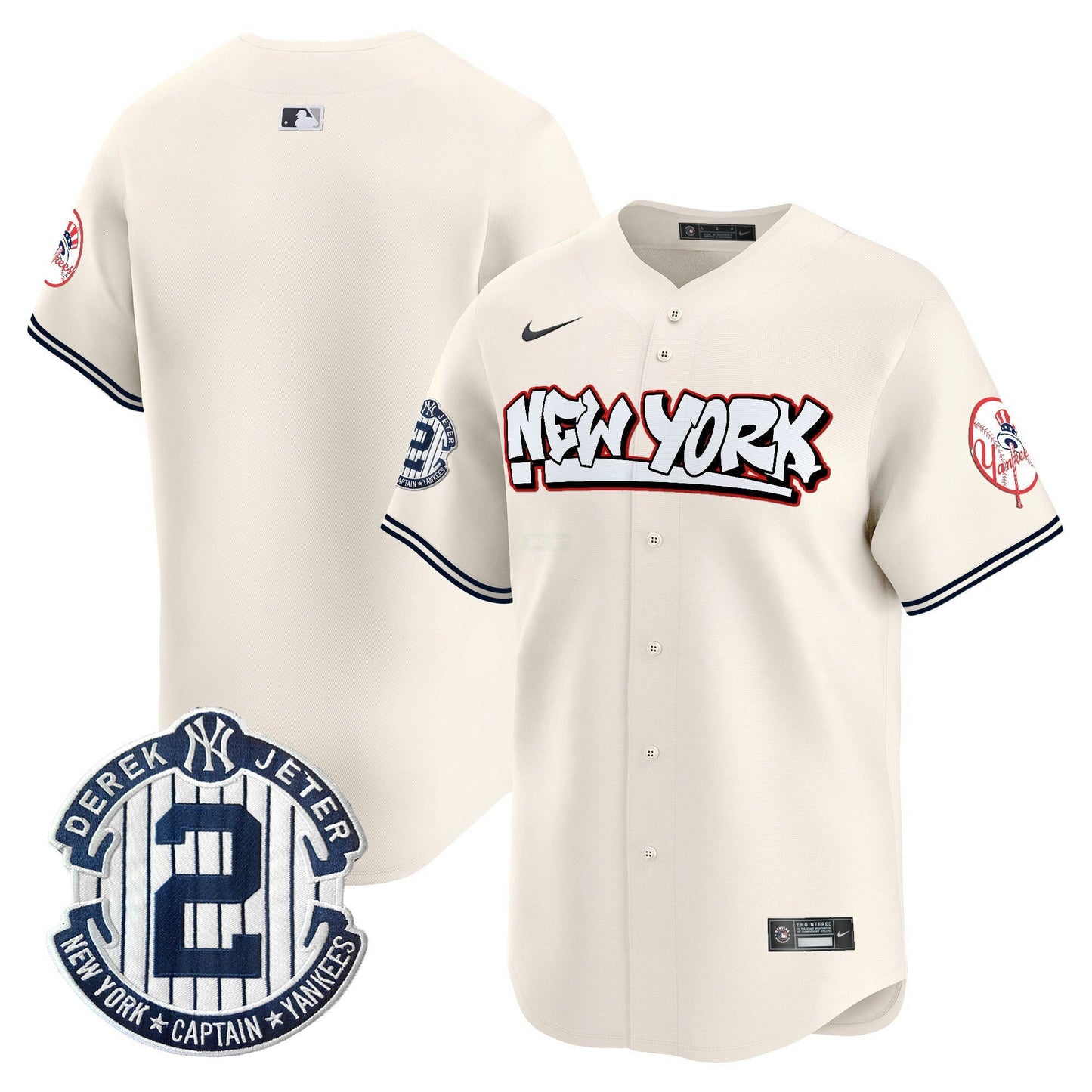 Camisa MLB Men’s New York Graffiti Vapor Premier Limited Jersey V2