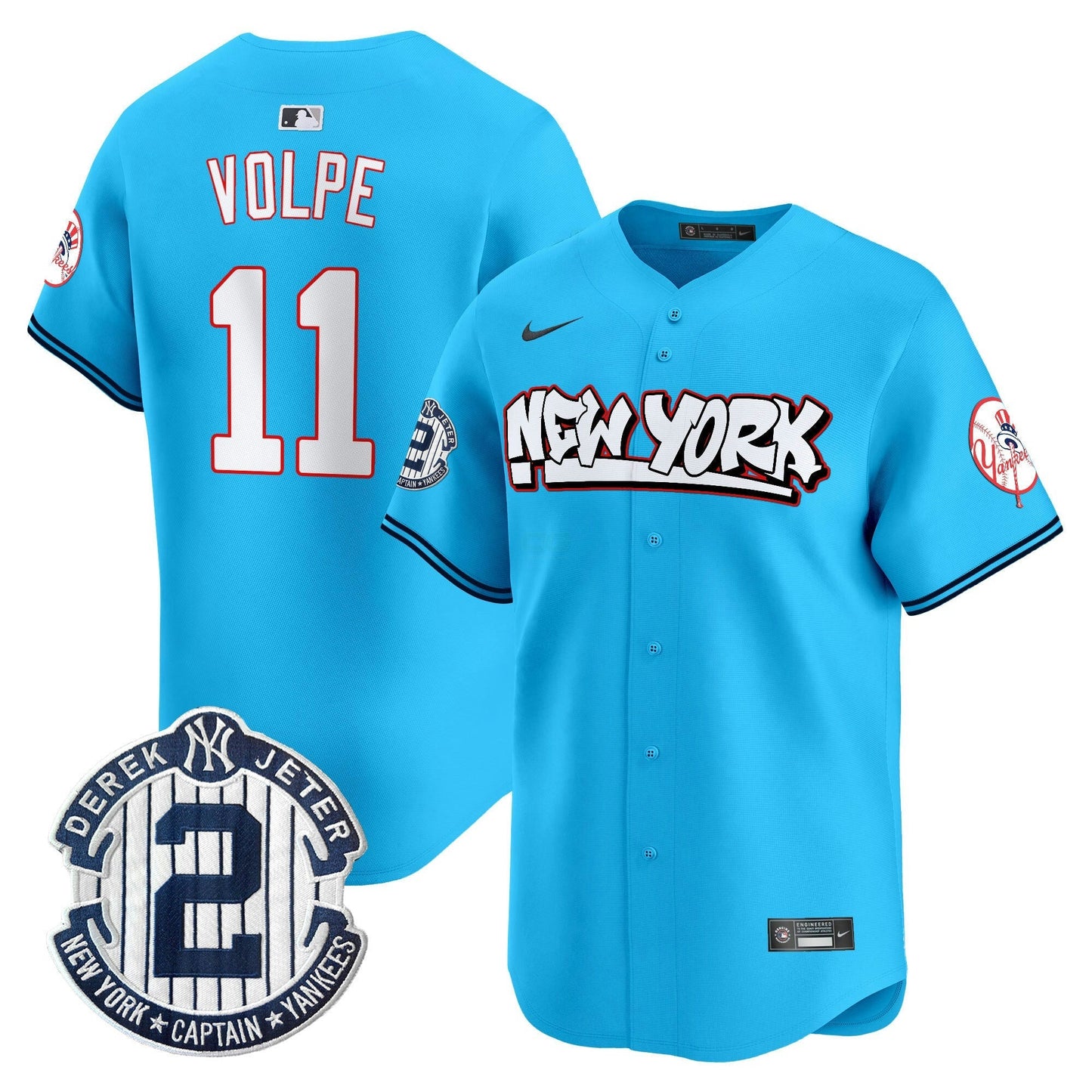 Camisa MLB Men’s New York Graffiti Vapor Premier Limited Jersey V2