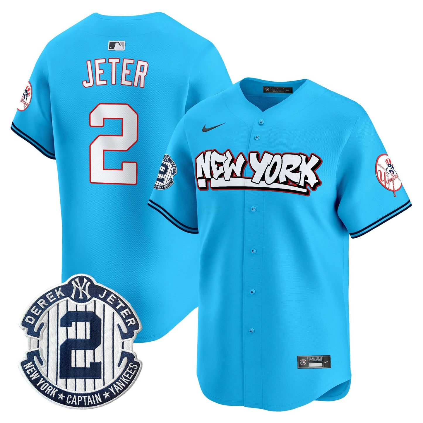 Camisa MLB Men’s New York Graffiti Vapor Premier Limited Jersey V2