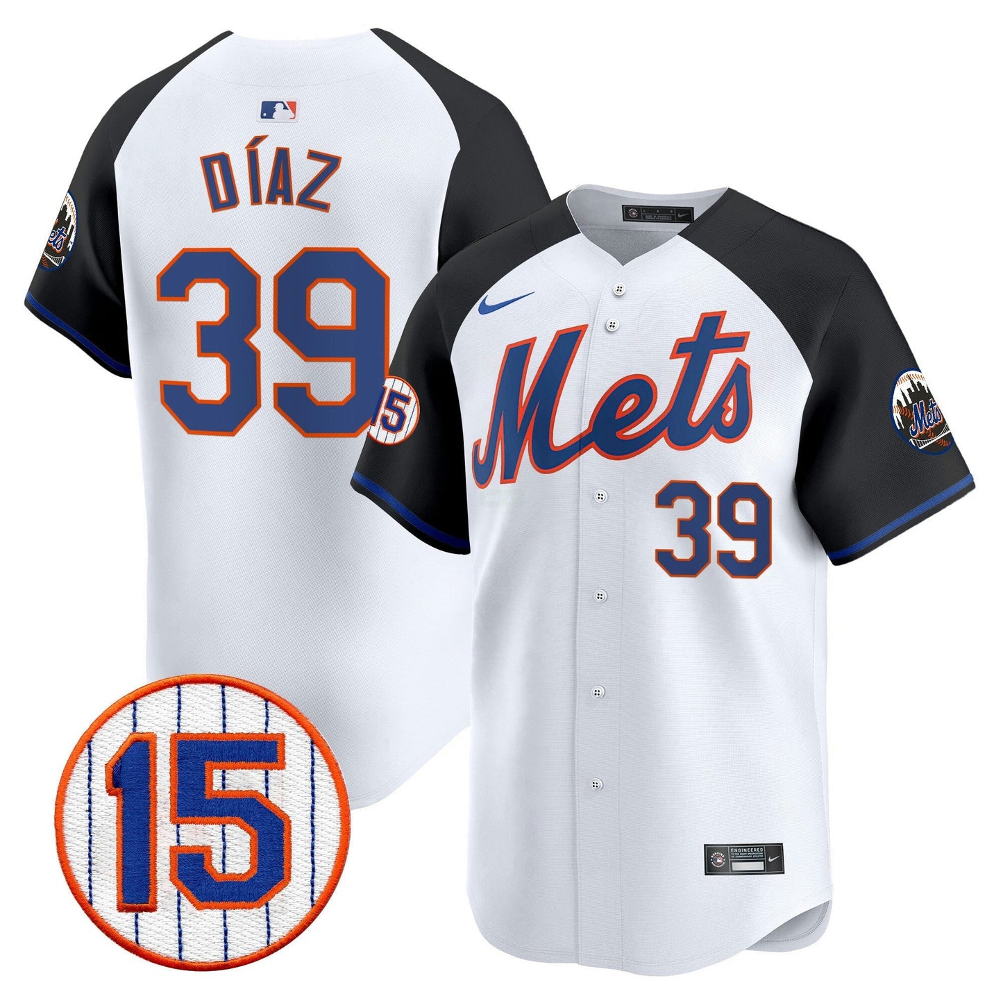Camisa MLB Men’s New York Jerry Grote Patch Vapor Premier Limited Jersey
