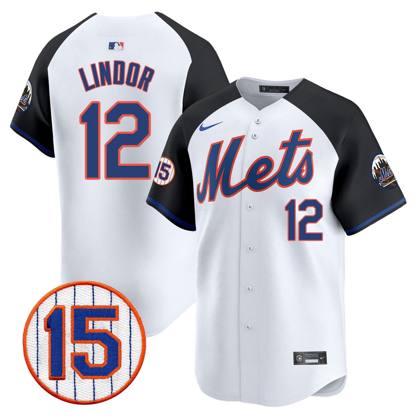 Camisa MLB Men’s New York Jerry Grote Patch Vapor Premier Limited Jersey