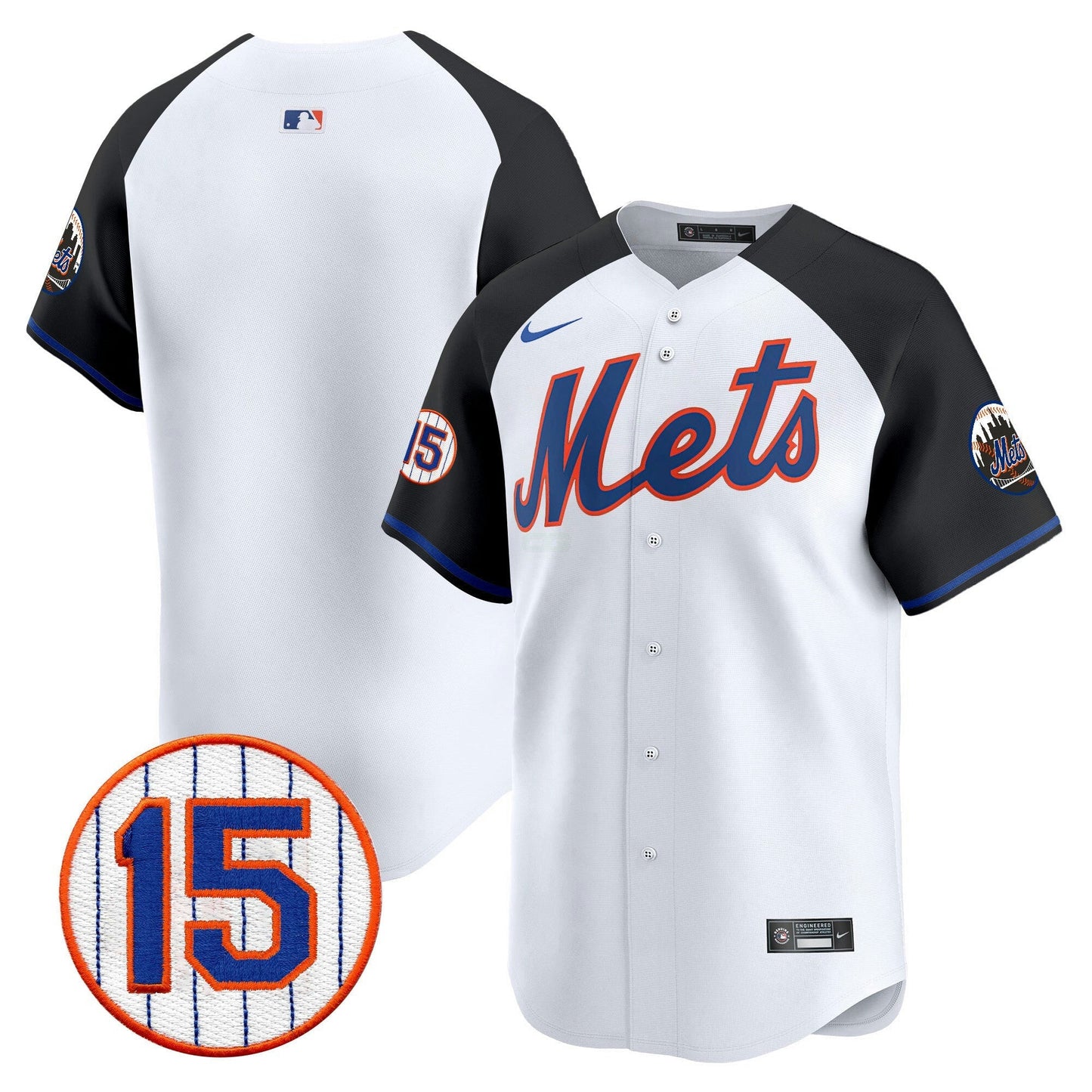 Camisa MLB Men’s New York Jerry Grote Patch Vapor Premier Limited Jersey