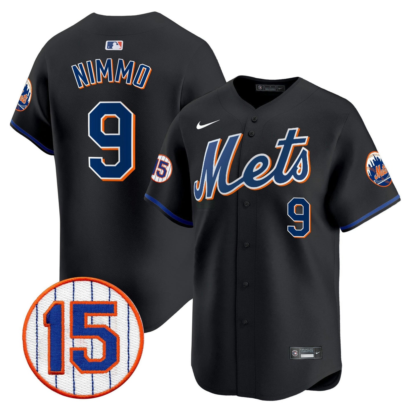 Camisa MLB Men’s New York Jerry Grote Patch Vapor Premier Limited Jersey