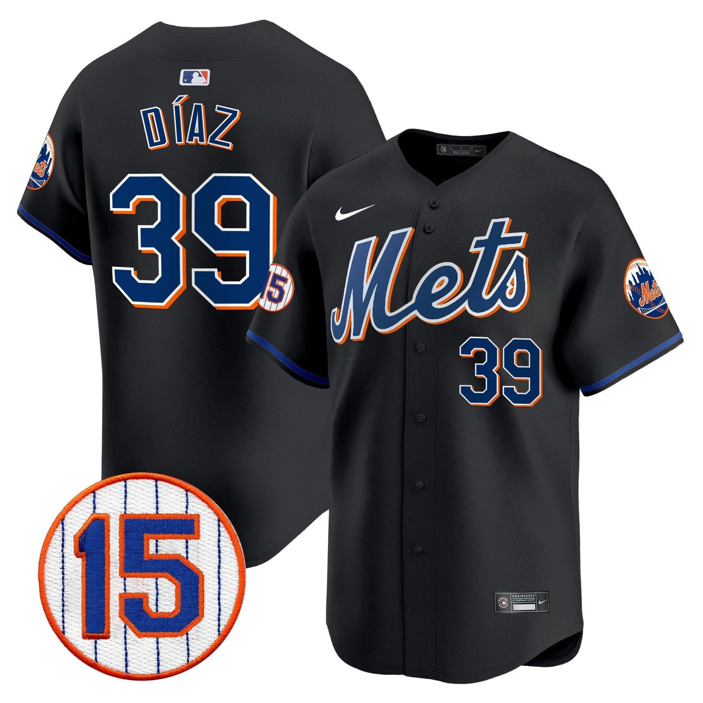 Camisa MLB Men’s New York Jerry Grote Patch Vapor Premier Limited Jersey