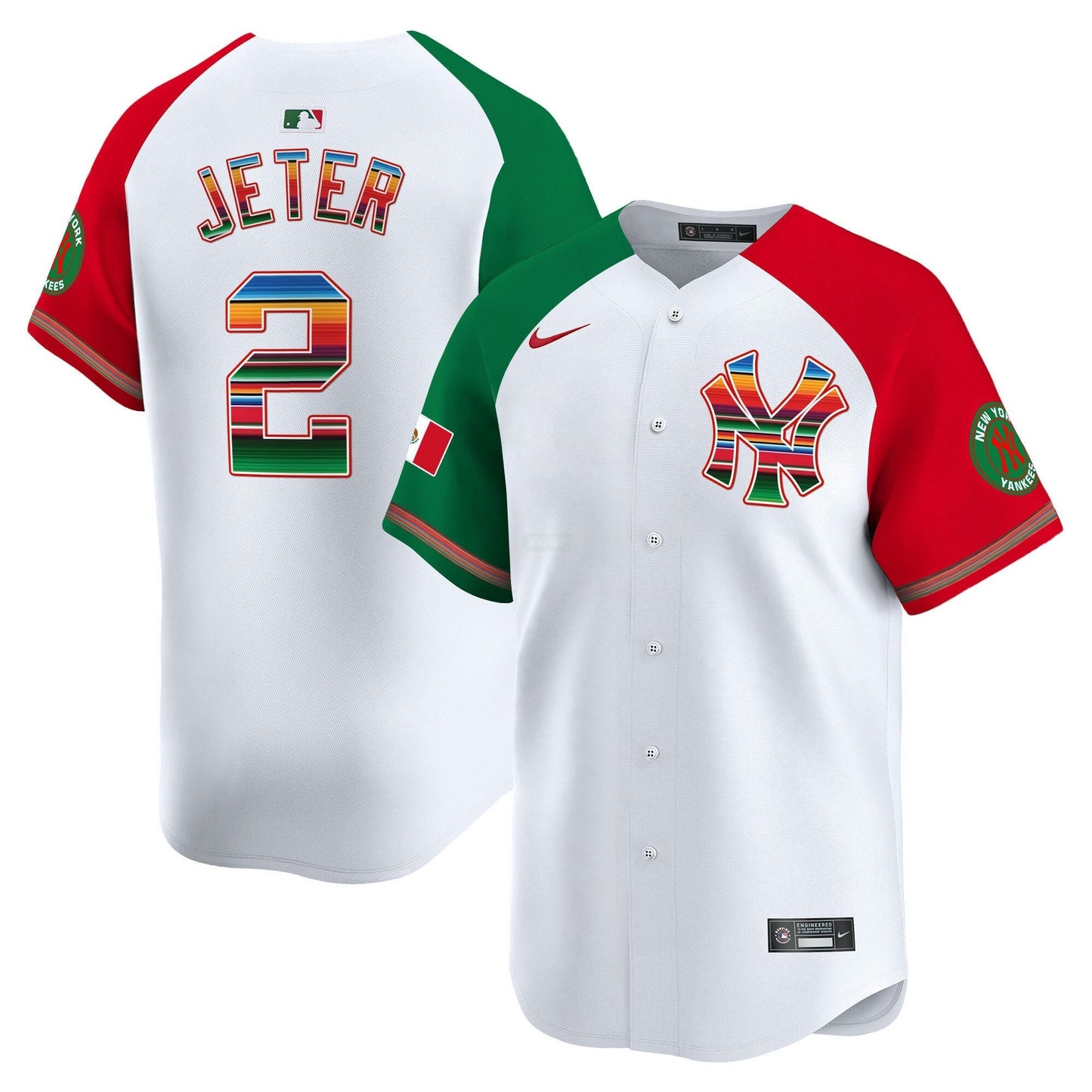 Camisa MLB Men’s New York Mexico Vapor Premier Limited Jersey