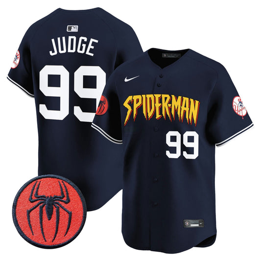 Camisa MLB Men’s New York Spider-Man Vapor Premier Limited Jersey