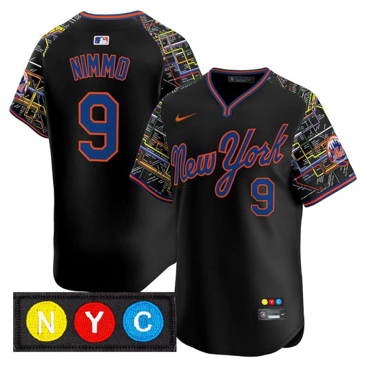 Camisa MLB New York Mets Men’s New York Subway Style Vapor Premier Limited Jersey – Stitched