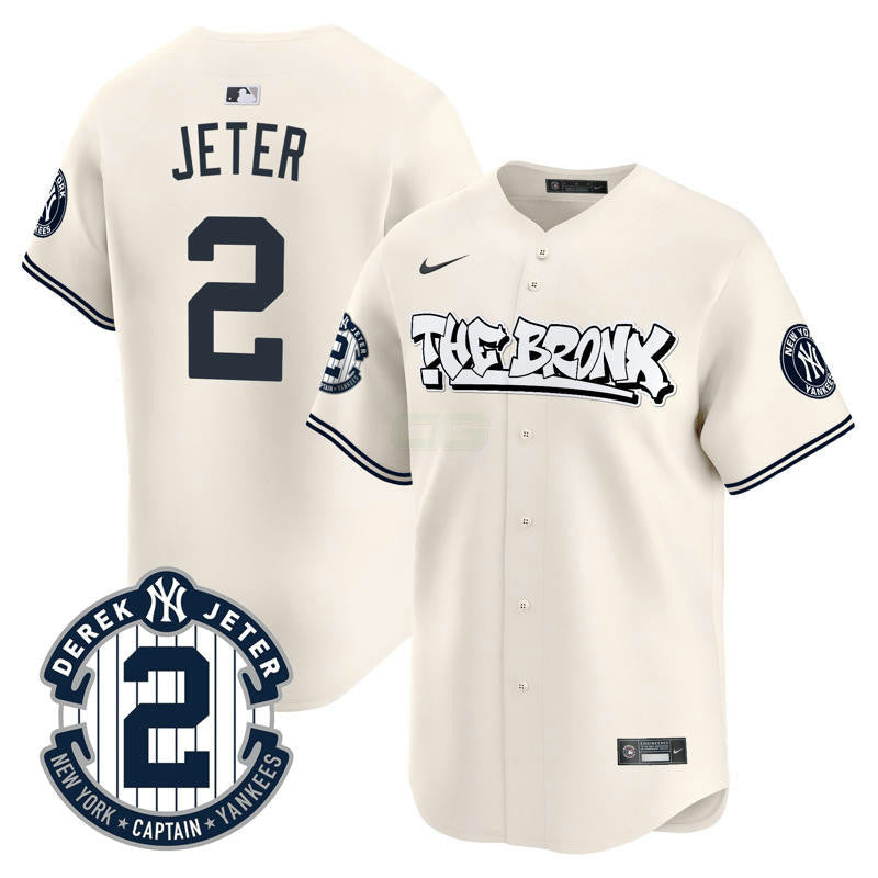 Camisa MLB Men’s New York The Bronx Graffiti Vapor Premier Limited Jersey
