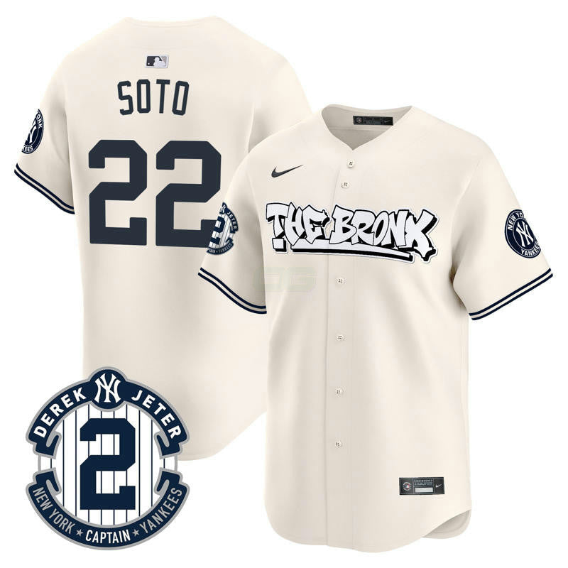 Camisa MLB Men’s New York The Bronx Graffiti Vapor Premier Limited Jersey