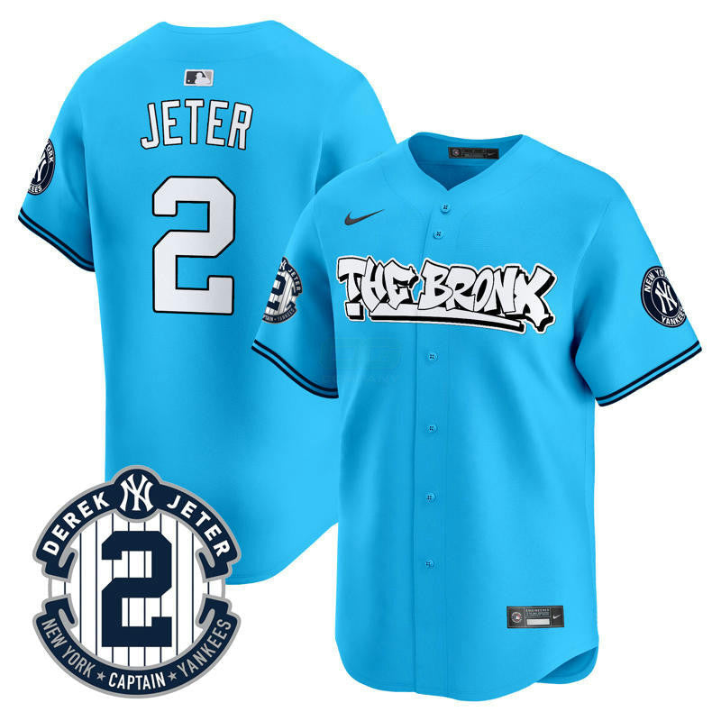 Camisa MLB Men’s New York The Bronx Graffiti Vapor Premier Limited Jersey