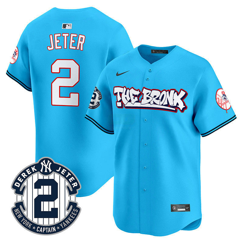 Camisa MLB Men’s New York The Bronx Graffiti Vapor Premier Limited Jersey V2