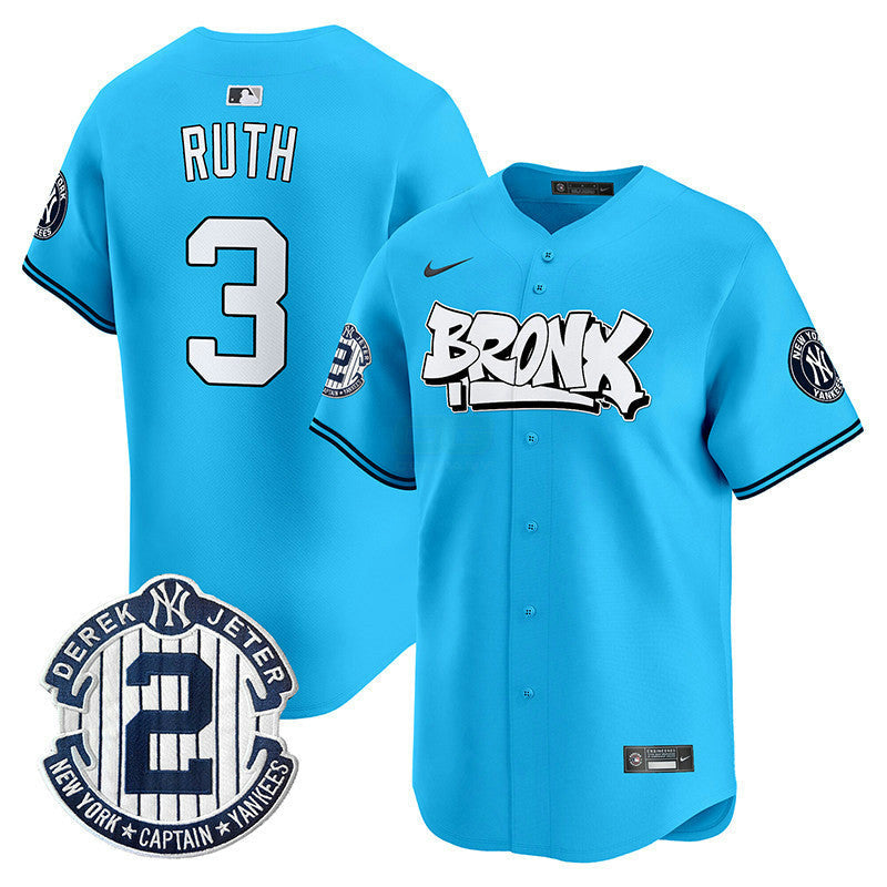 Camisa MLB Men’s New York The Bronx Graffiti Vapor Premier Limited Jersey V3