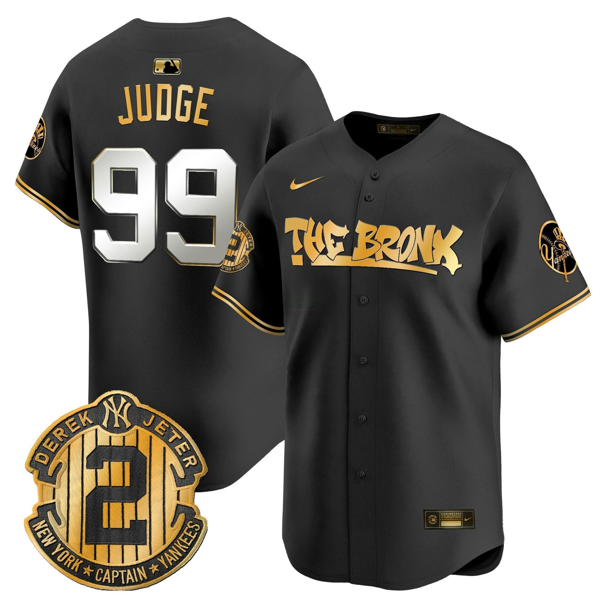 Camisa MLB Men’s New York The Bronx Graffiti Vapor Premier Limited Jersey V5