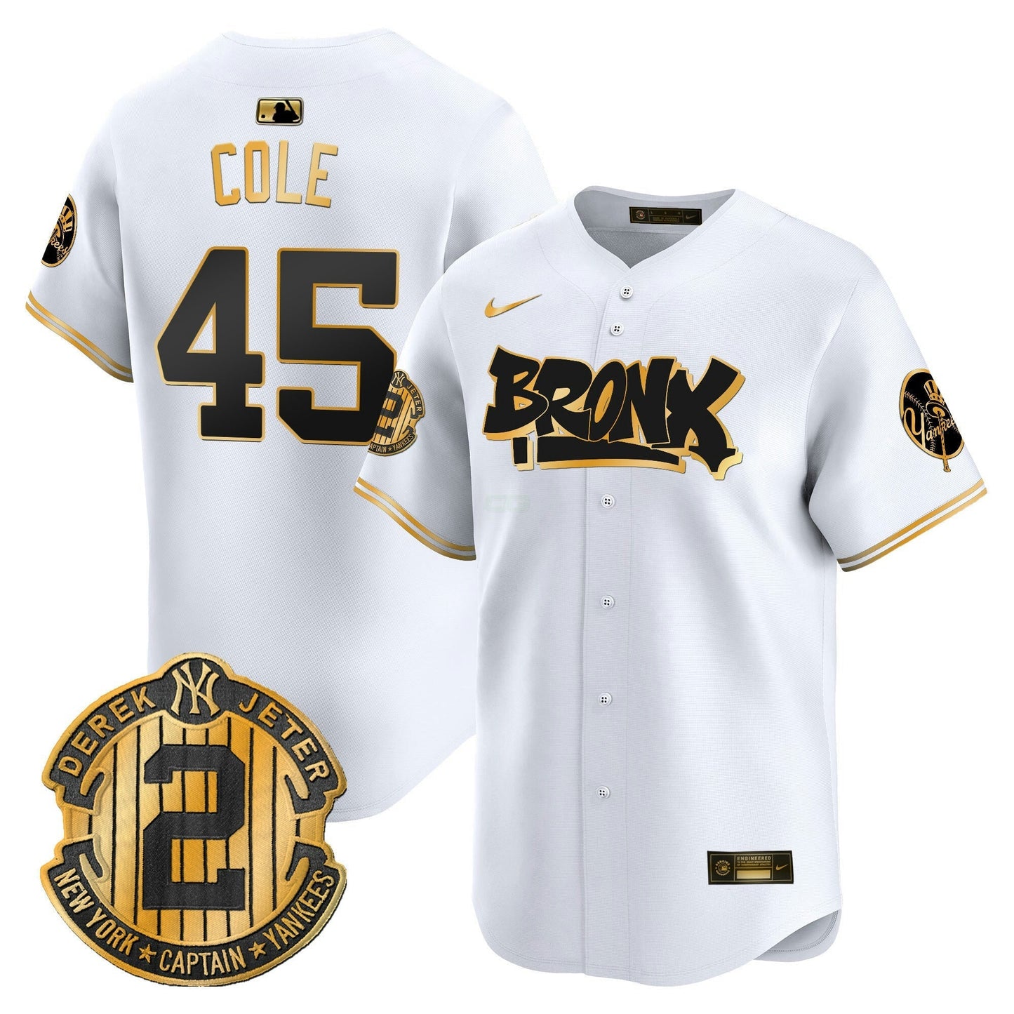 Camisa MLB Men’s New York The Bronx Graffiti Vapor Premier Limited Jersey V6