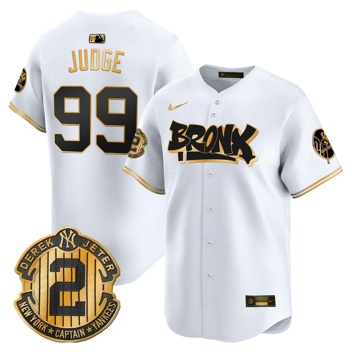 Camisa MLB Men’s New York The Bronx Graffiti Vapor Premier Limited Jersey V6