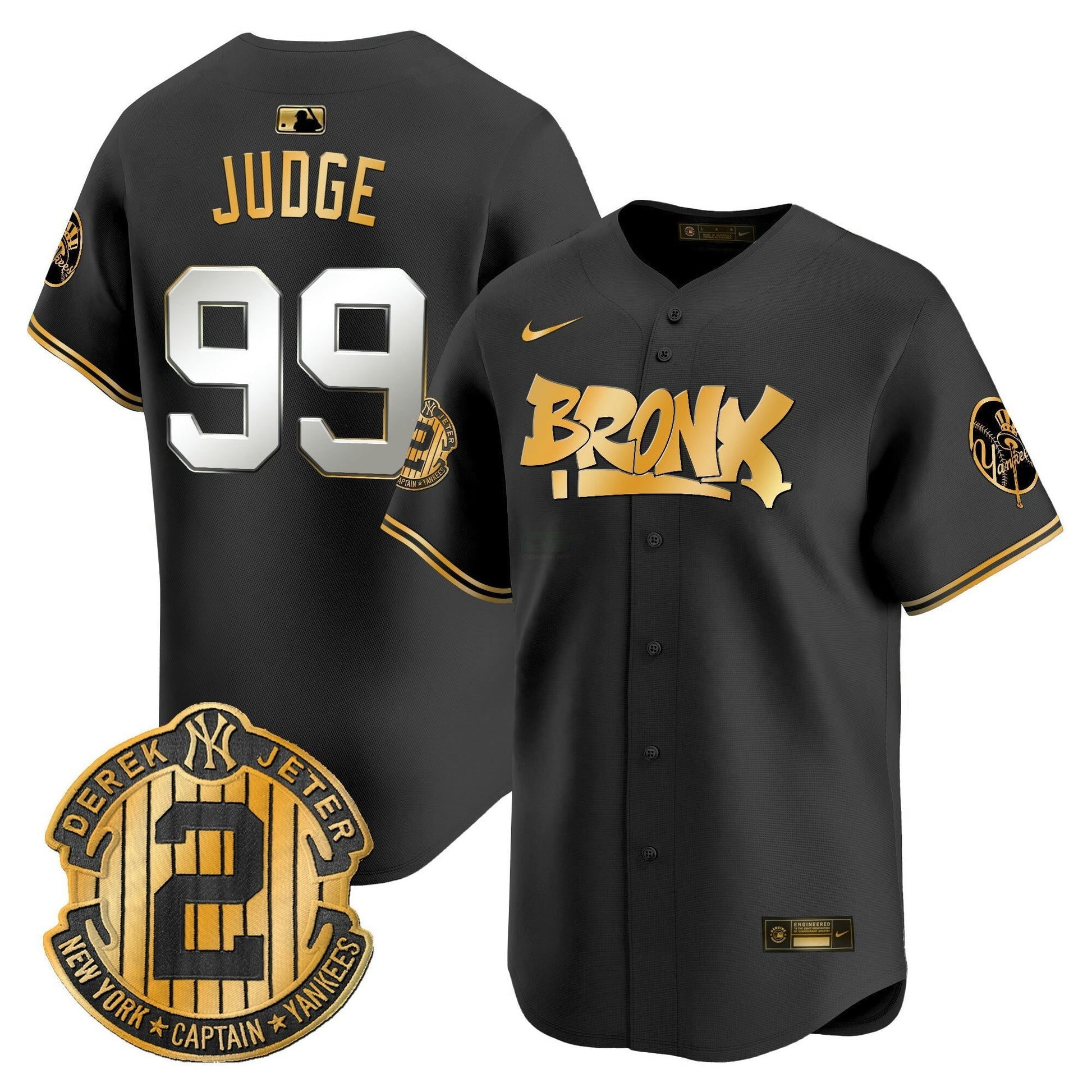 Camisa MLB Men’s New York The Bronx Graffiti Vapor Premier Limited Jersey V6