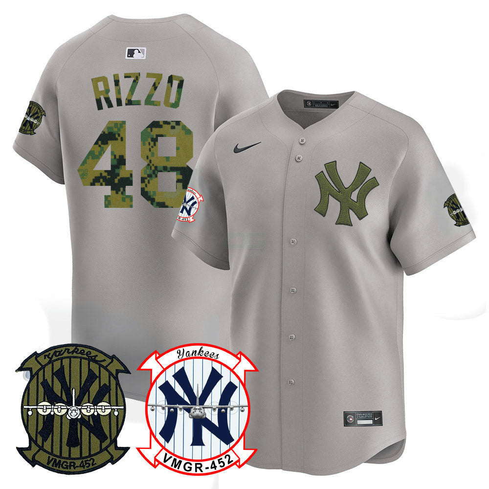 Camisa MLB Men’s New York Woodland USMC Alternativa Vapor Premier Limited Jersey