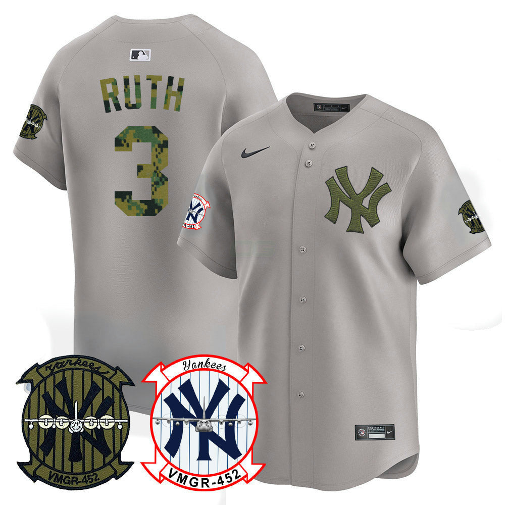 Camisa MLB Men’s New York Woodland USMC Alternativa Vapor Premier Limited Jersey