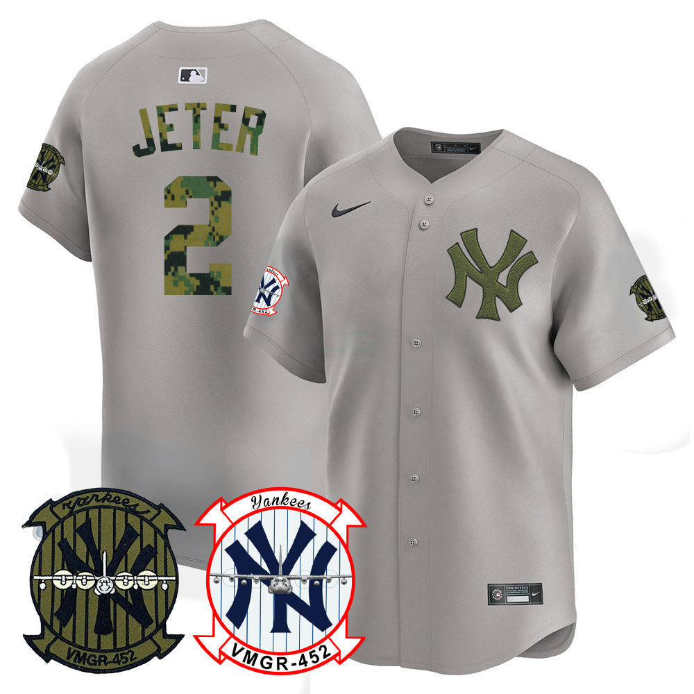 Camisa MLB Men’s New York Woodland USMC Alternativa Vapor Premier Limited Jersey