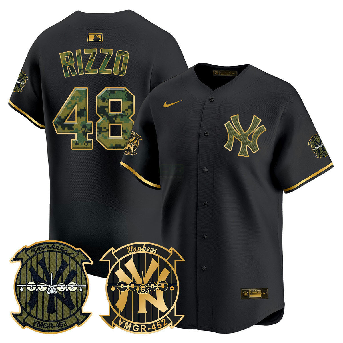Camisa MLB Men’s New York Woodland USMC Alternativa Vapor Premier Limited Jersey