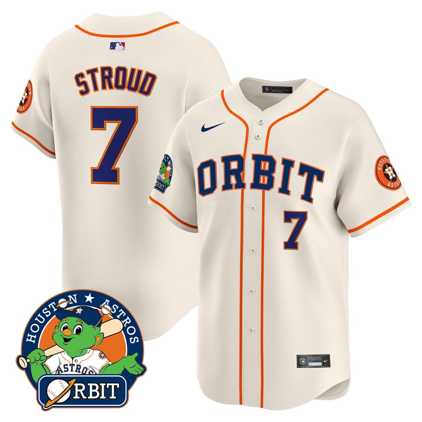 Camisa MLB Men’s Orbit Patch Vapor Premier Limited Jersey
