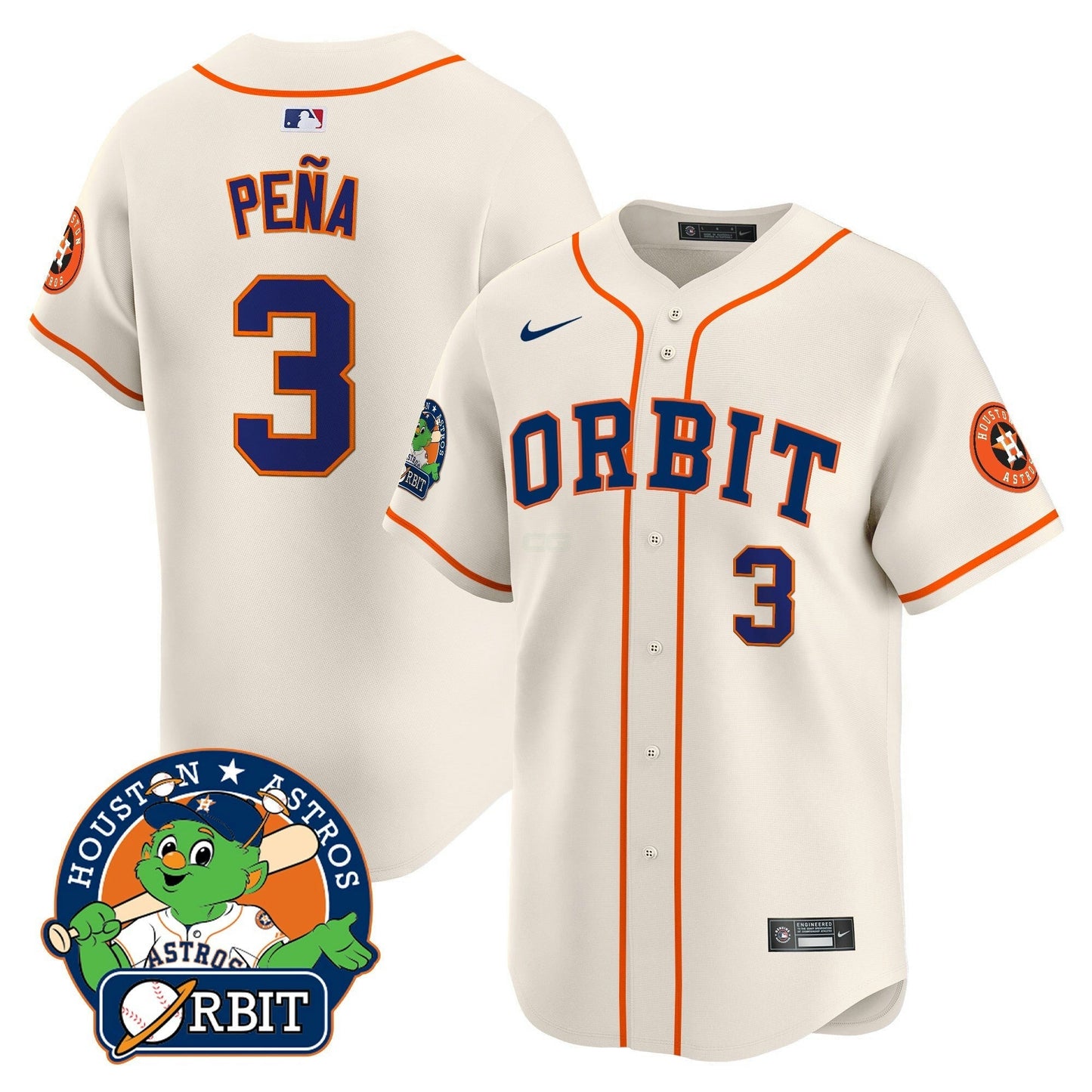 Camisa MLB Men’s Orbit Patch Vapor Premier Limited Jersey