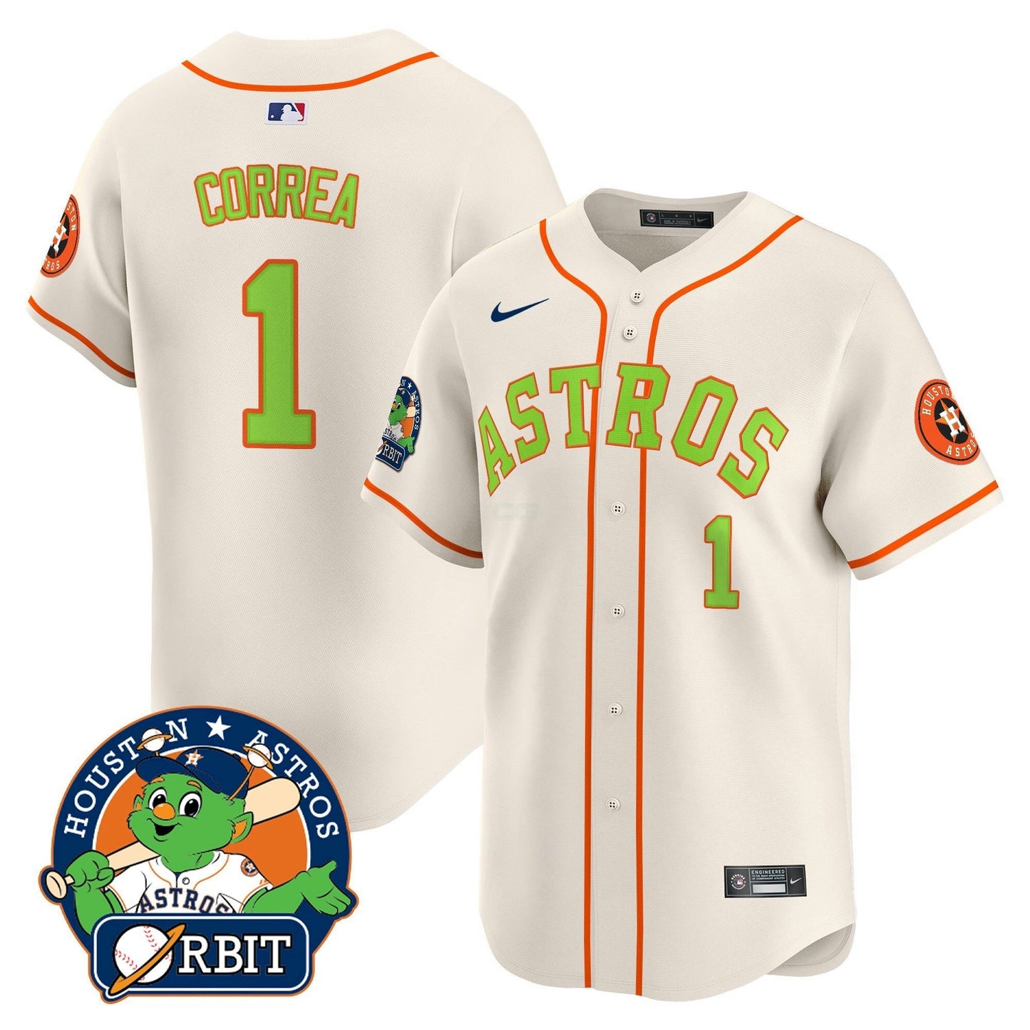 Camisa MLB Men’s Orbit Patch Vapor Premier Limited Jersey V2