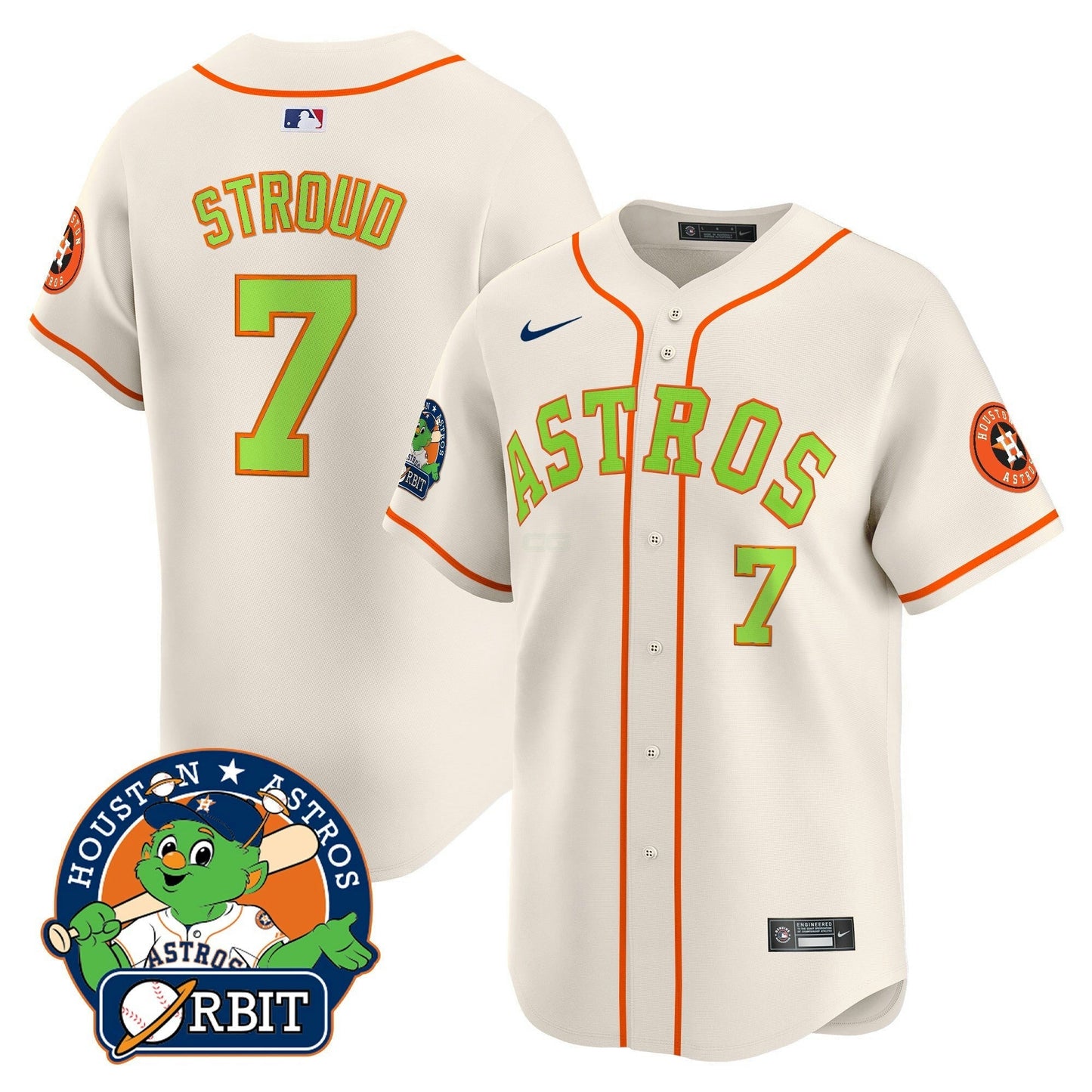 Camisa MLB Men’s Orbit Patch Vapor Premier Limited Jersey V2