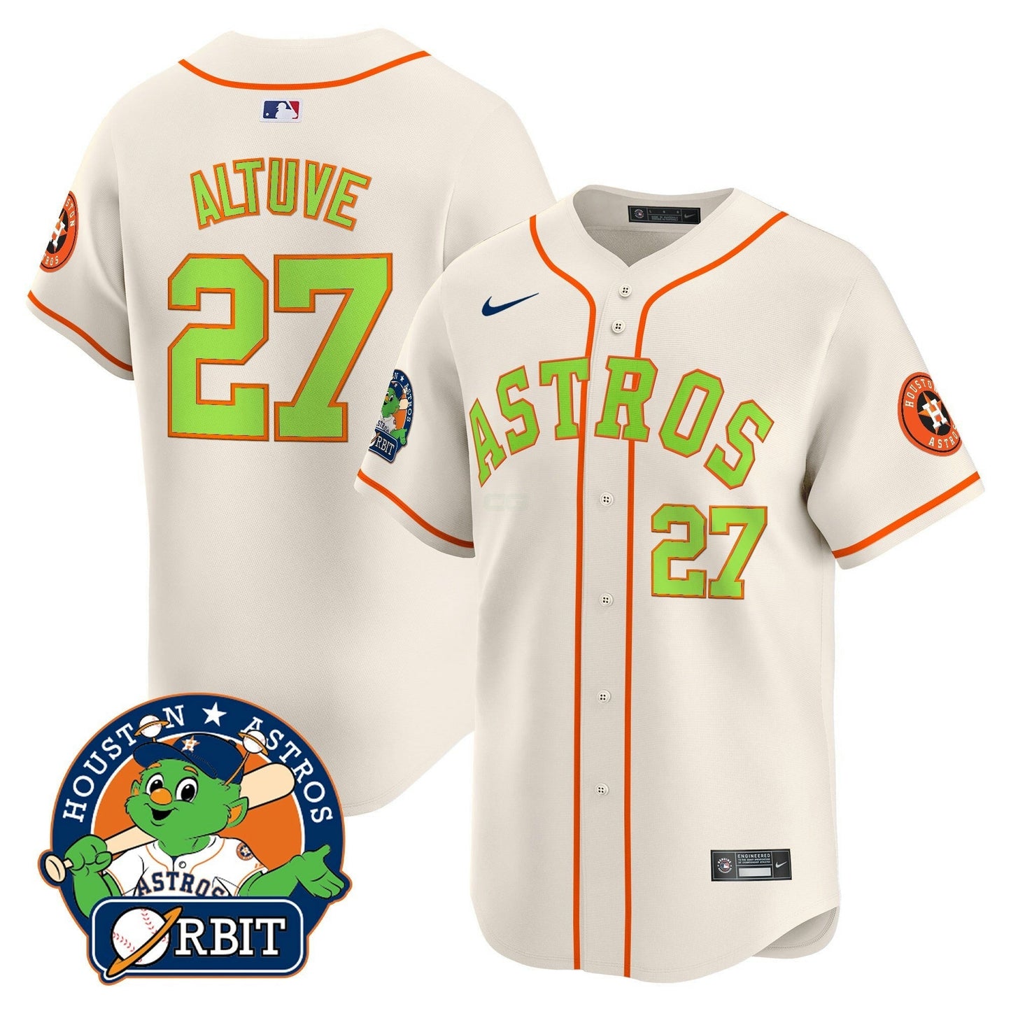 Camisa MLB Men’s Orbit Patch Vapor Premier Limited Jersey V2
