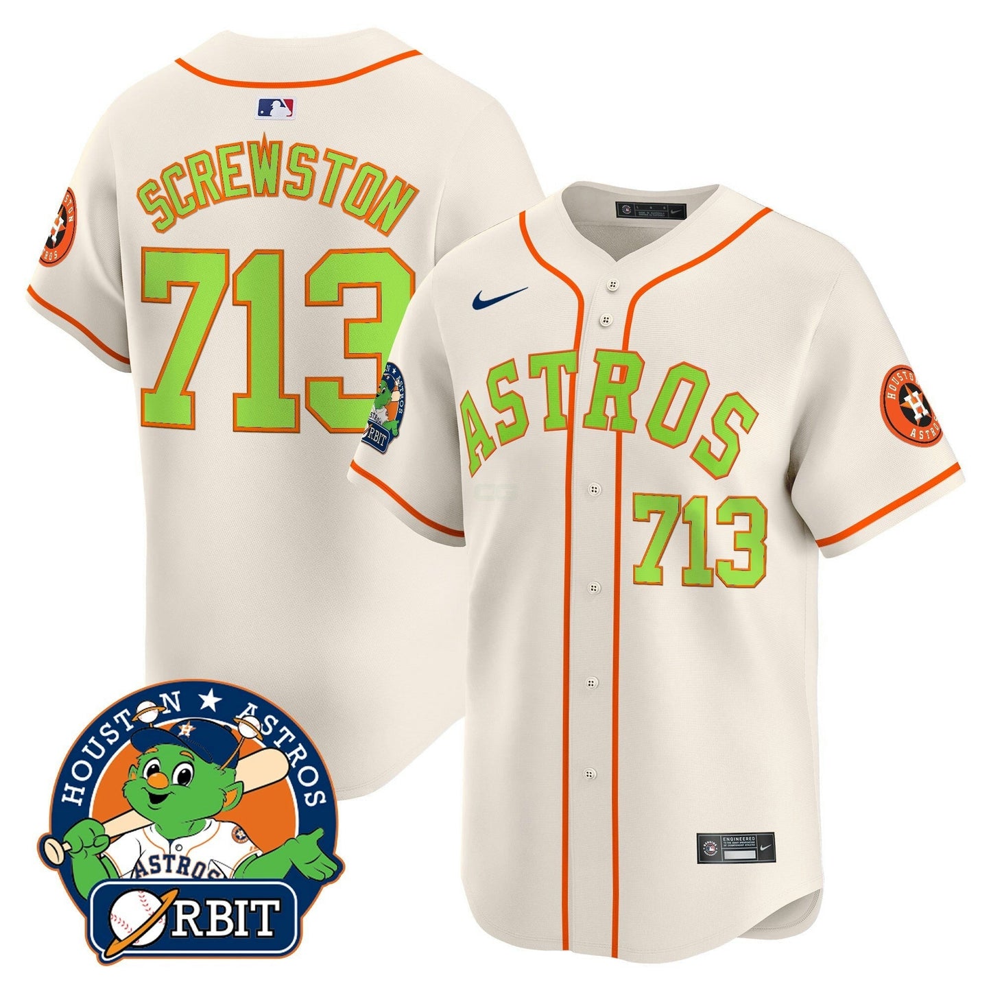 Camisa MLB Men’s Orbit Patch Vapor Premier Limited Jersey V2