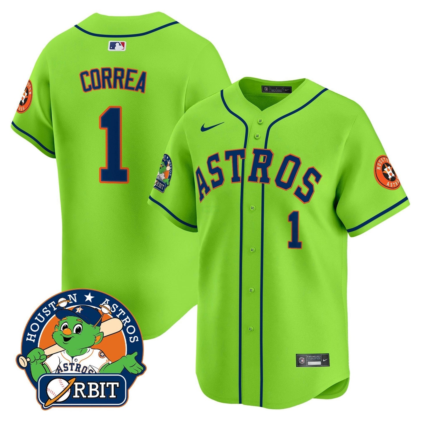 Camisa MLB Men’s Orbit Patch Vapor Premier Limited Jersey V2