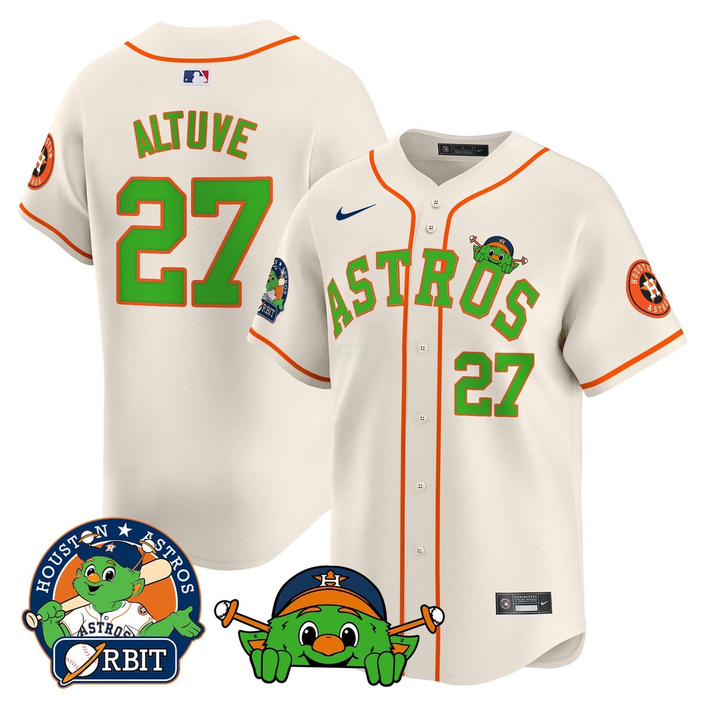 Camisa MLB Men’s Orbit Patch Vapor Premier Limited Jersey V3