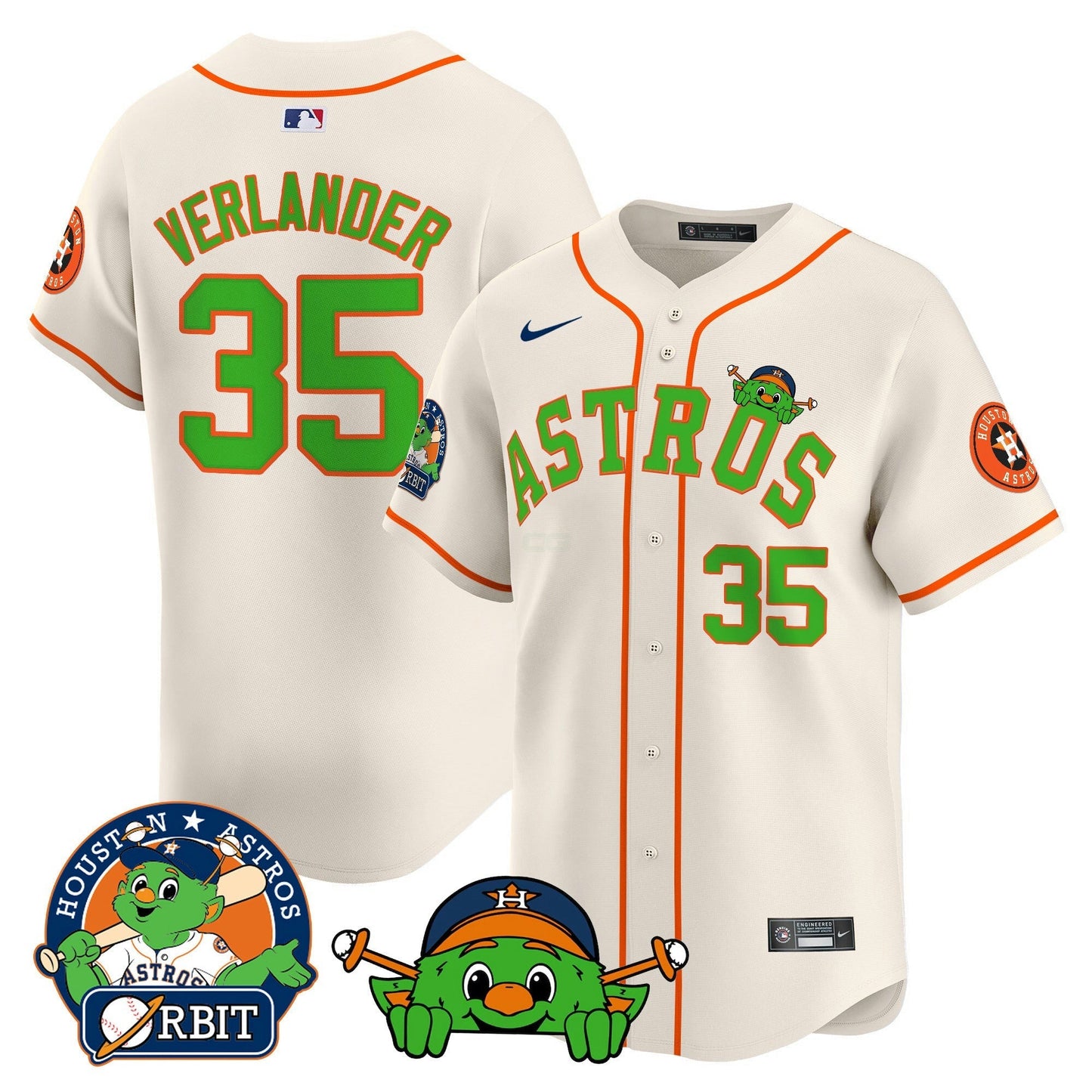 Camisa MLB Men’s Orbit Patch Vapor Premier Limited Jersey V3