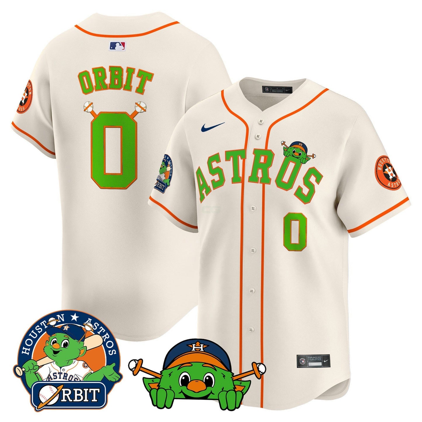 Camisa MLB Men’s Orbit Patch Vapor Premier Limited Jersey V3