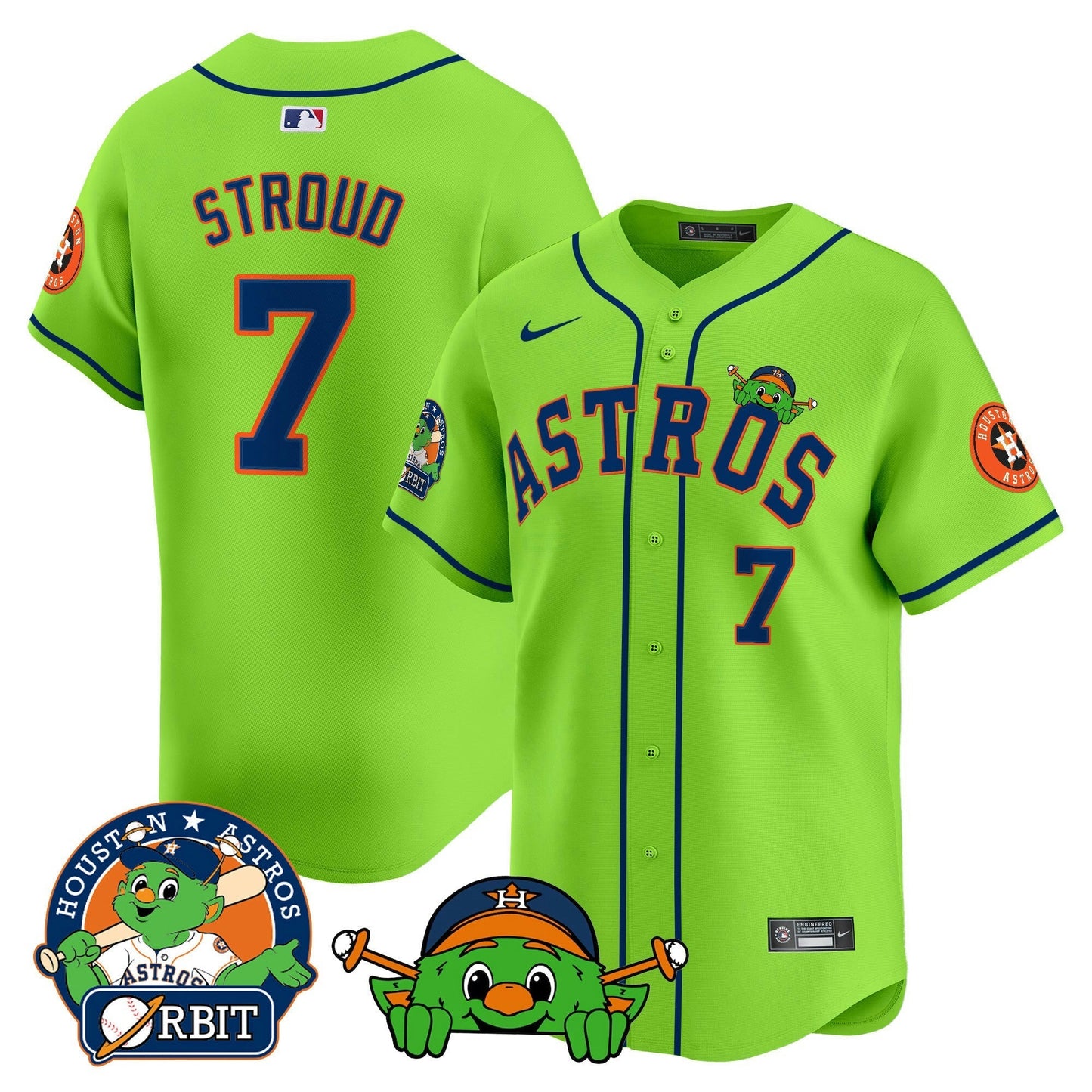 Camisa MLB Men’s Orbit Patch Vapor Premier Limited Jersey V3