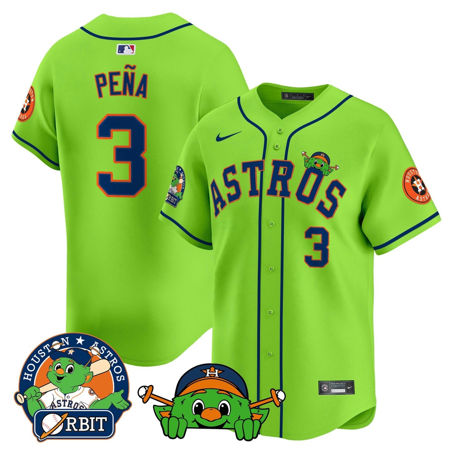 Camisa MLB Men’s Orbit Patch Vapor Premier Limited Jersey V3