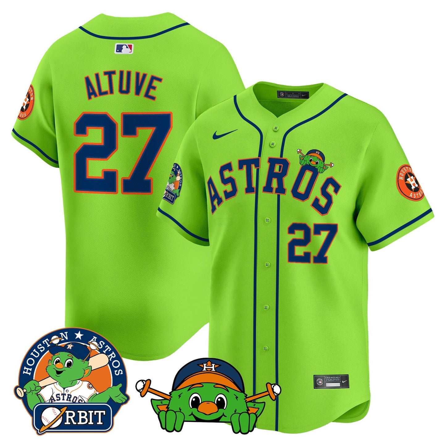Camisa MLB Men’s Orbit Patch Vapor Premier Limited Jersey V3