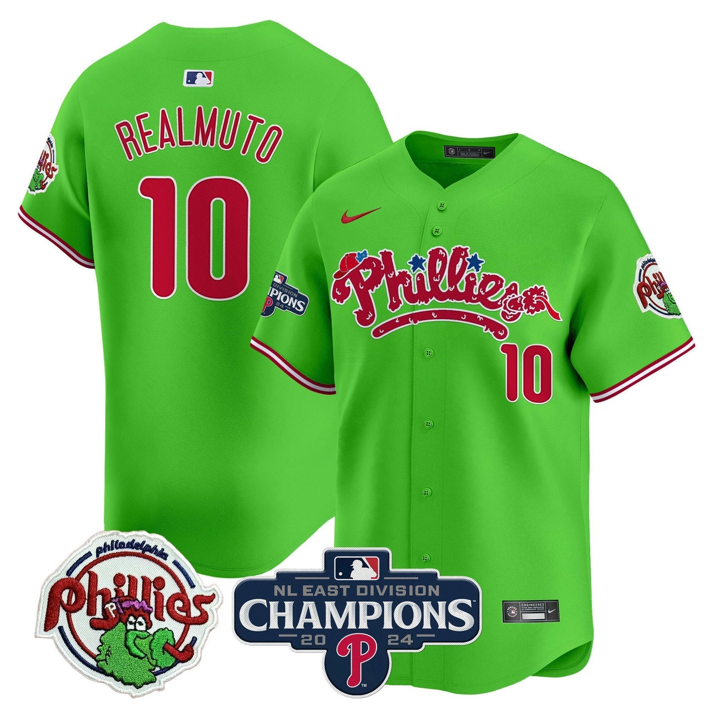 Camisa MLB Men’s Phanatic 2024 NL East Division Champions Vapor Premier Limited Jersey