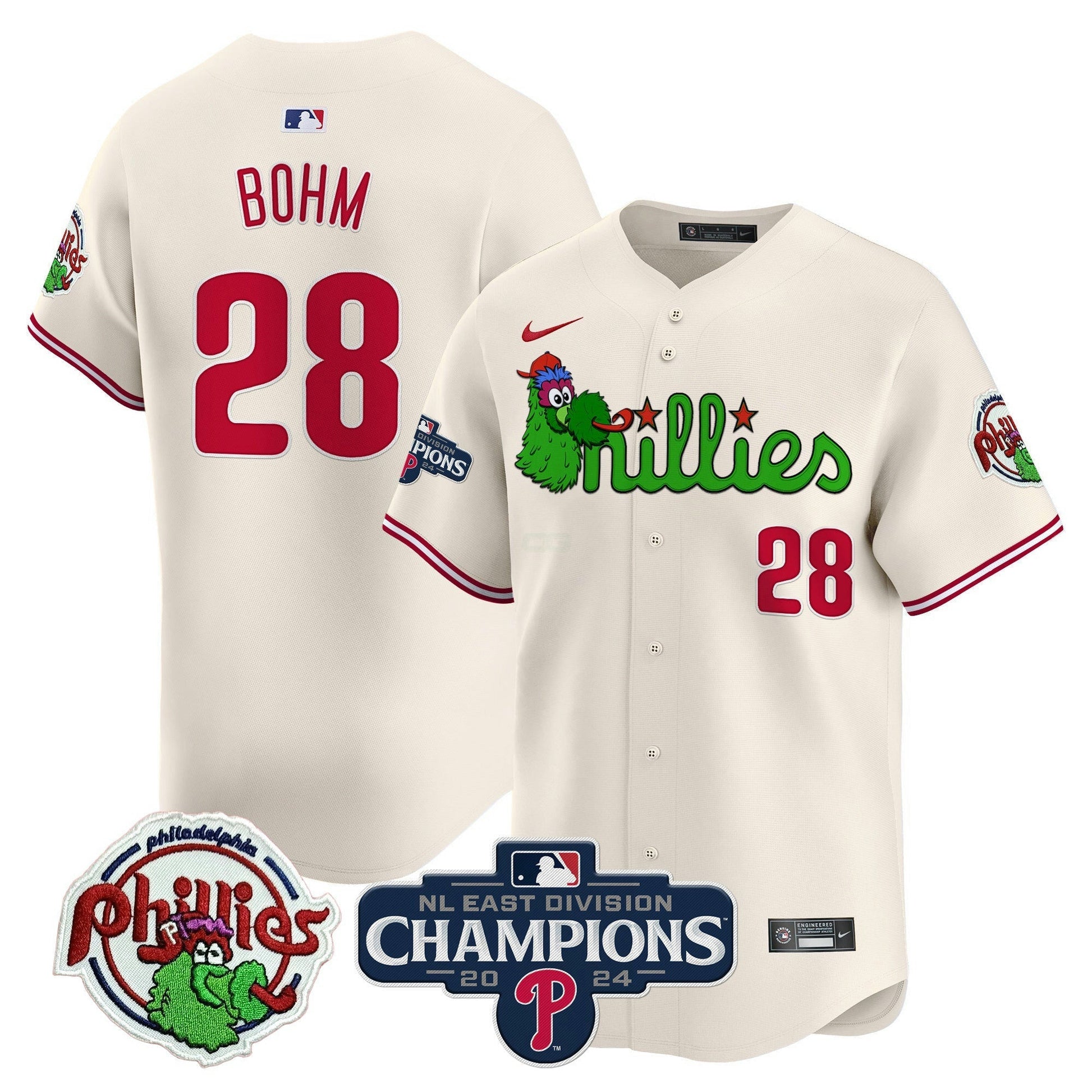 Camisa MLB Men’s Phanatic 2024 NL East Division Champions Vapor Premier Limited Jersey V2