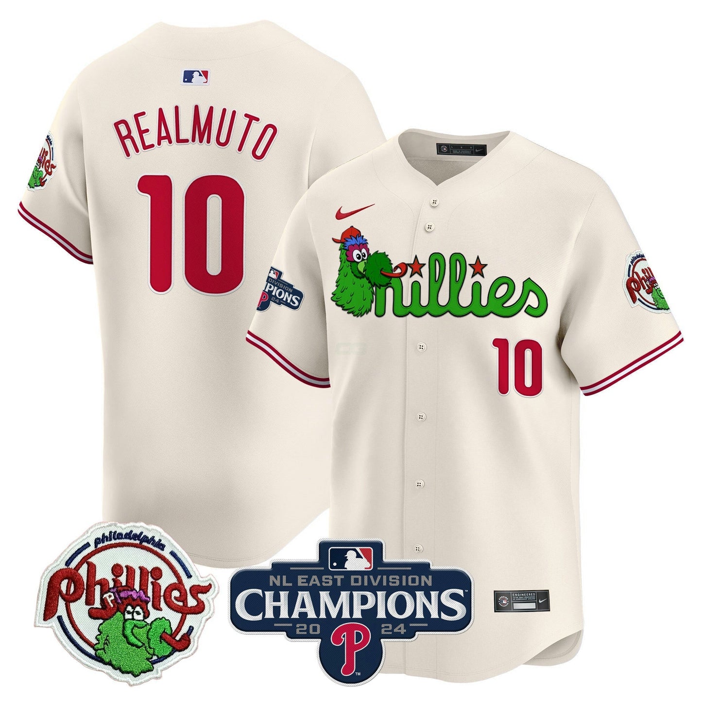 Camisa MLB Men’s Phanatic 2024 NL East Division Champions Vapor Premier Limited Jersey V2