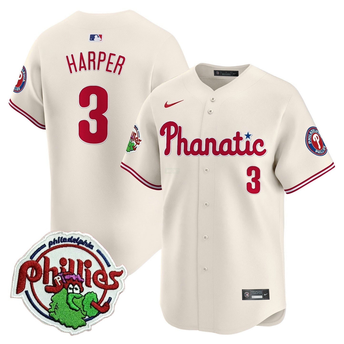 Camisa MLB Men’s Phanatic Patch Vapor Premier Limited Jersey
