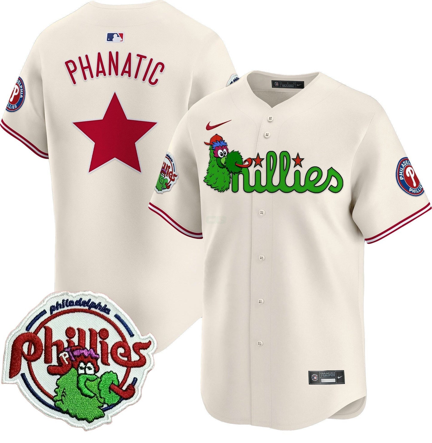 Camisa MLB Men’s Phanatic Patch Vapor Premier Limited Jersey V3