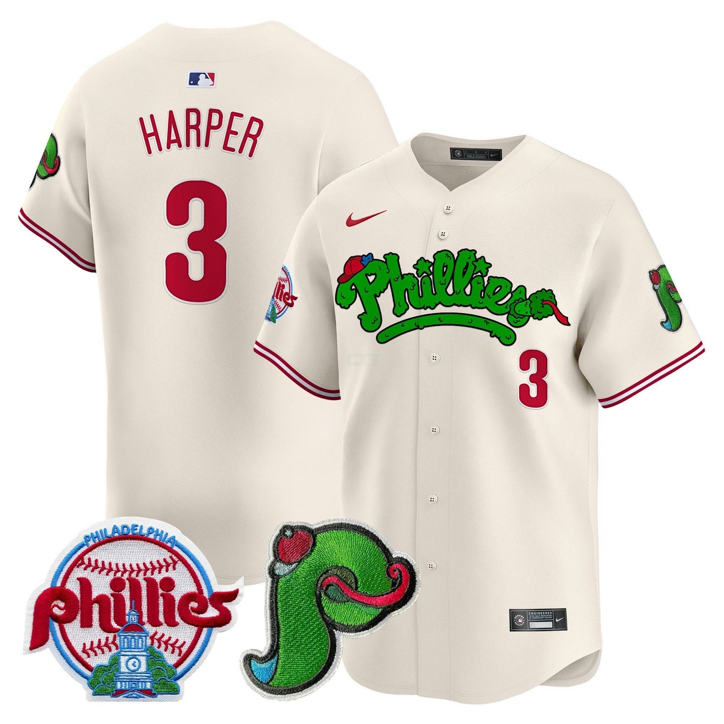 Camisa MLB Men’s Phanatic Patch Vapor Premier Limited Jersey V4