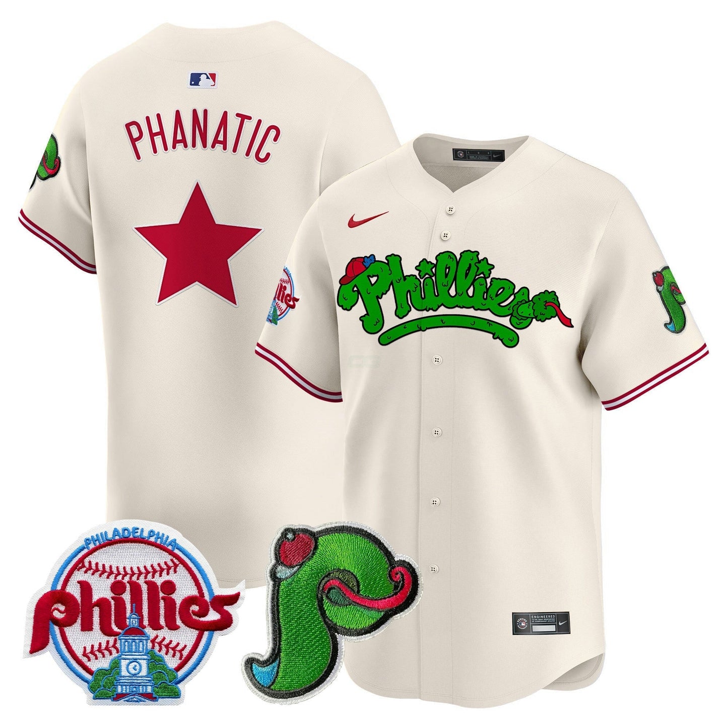Camisa MLB Men’s Phanatic Patch Vapor Premier Limited Jersey V4