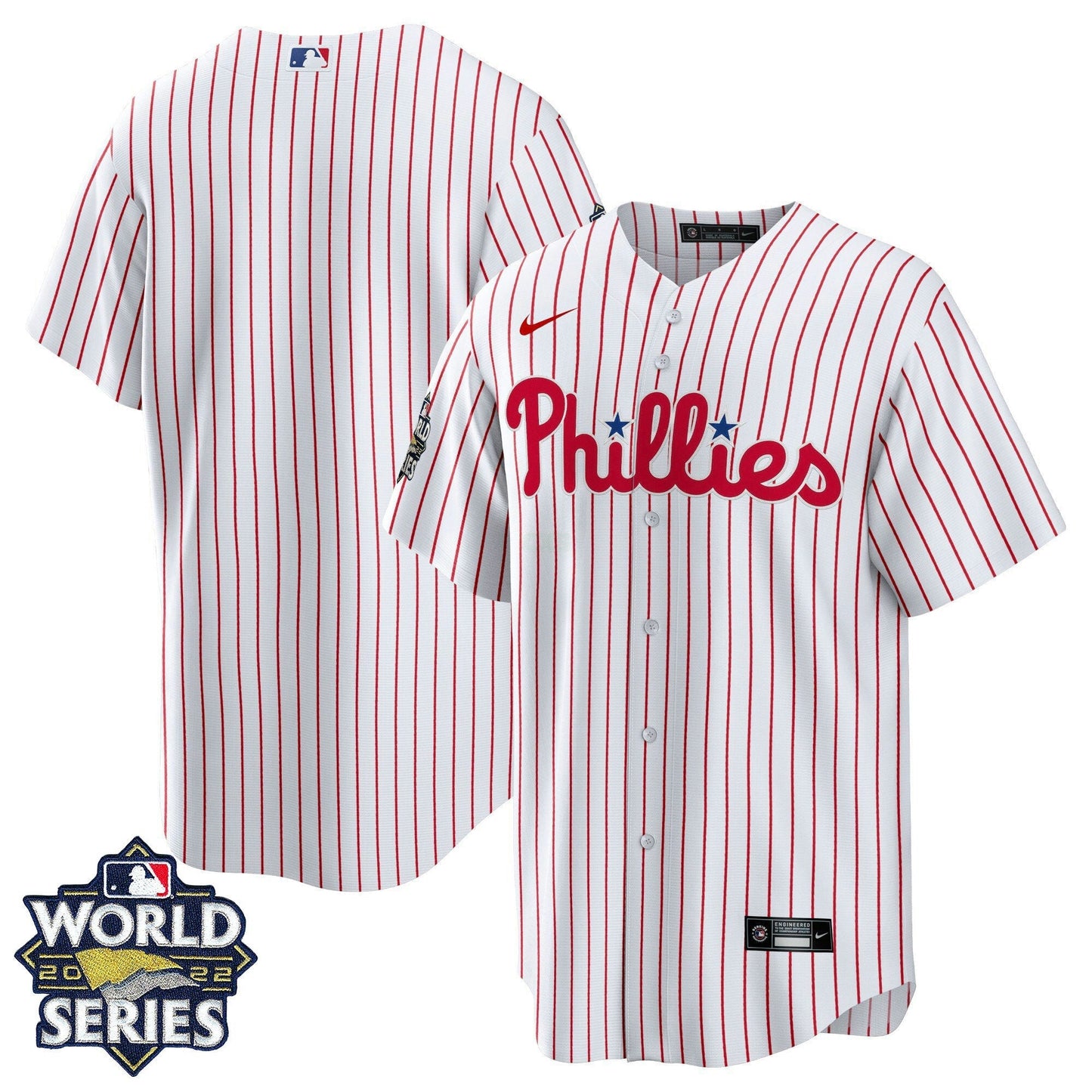 Camisa MLB Men’s Philadelphia 2022 World Series Home Player Jersey